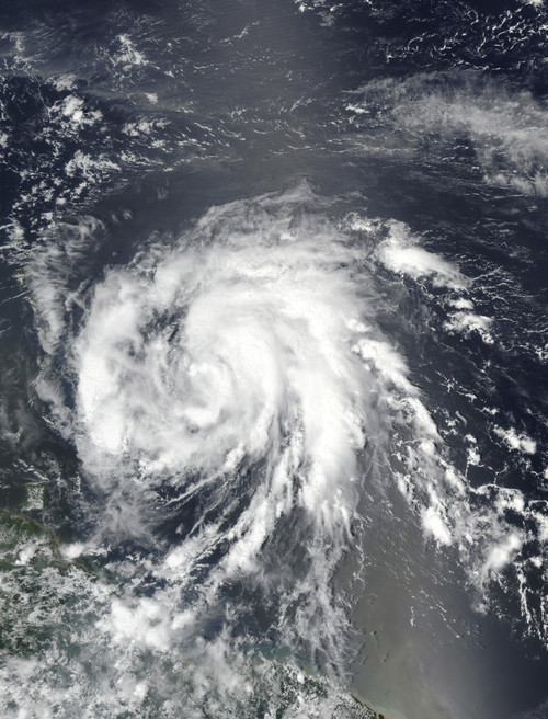 Hurricane Maria approaching the Leeward Islands Poster Print by Stocktrek Images - Item # VARPSTSTK204807S