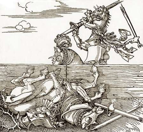 The Foreign Tournament Poster Print by Albrecht Durer - Item # VARPDX372847 The Foreign Tournament Poster Print by Albrecht Durer - Item # VARPDX372847