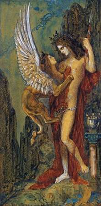 The Sphinx Poster Print by Gustave Moreau - Item # VARPDX266906