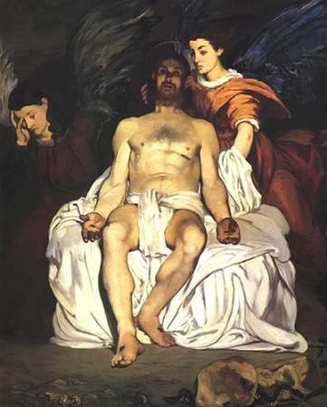 The Dead Museumist with Angels Poster Print by Edouard Manet - Item # VARPDX373520