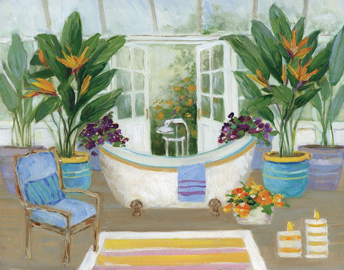 Tropical Island Poster Print by Sally Swatland - Item # VARPDX18424