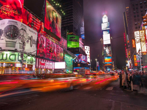 View of Broadway and Times Square at night - New York Poster Print by Assaf Frank - Item # VARPDXAF20131117936 View of Broadway and Times Square at night - New York Poster Print by Assaf Frank - Item # VARPDXAF20131117936