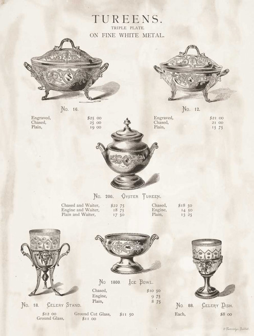 Tureens Poster Print by Gwendolyn Babbitt - Item # VARPDXBAB249