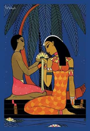 Egypt - The Lotus No Title, 1926 Poster Print by Frank McIntosh - Item # VARPDX342040