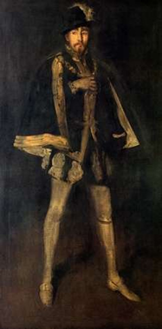 Arrangement In Black Sir Henry Irving 1876 Poster Print by James McNeill Whistler - Item # VARPDX374730 Arrangement In Black Sir Henry Irving 1876 Poster Print by James McNeill Whistler - Item # VARPDX374730