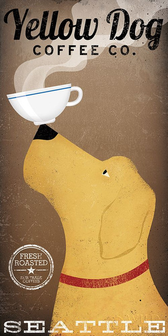Yellow Dog Coffee Co Seattle Poster Print by Ryan Fowler - Item # VARPDX35292