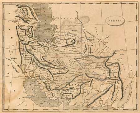 Persia, 1812 Poster Print by Aaron Arrowsmith - Item # VARPDX295454
