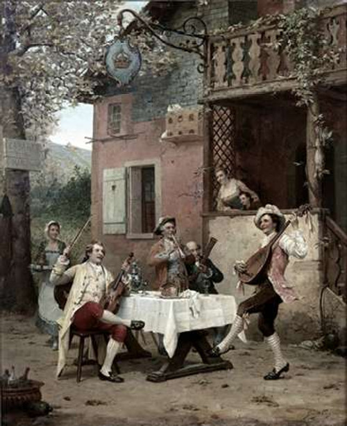 Cabaret De La Couronne Poster Print by Emile Georges Weiss - Item # VARPDX281498 Cabaret De La Couronne Poster Print by Emile Georges Weiss - Item # VARPDX281498