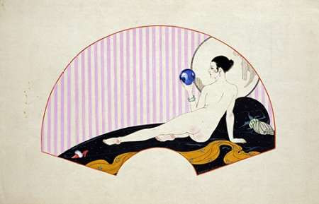 Odalisque With a Crystal Ball Poster Print by Georges Barbier - Item # VARPDX264586