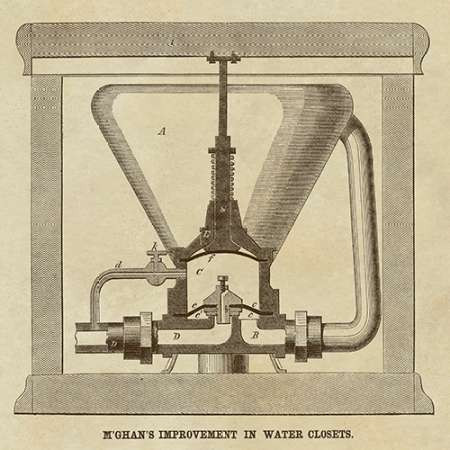 MGhans Improvement in Water Closets Poster Print by Inventions - Item # VARPDX376293