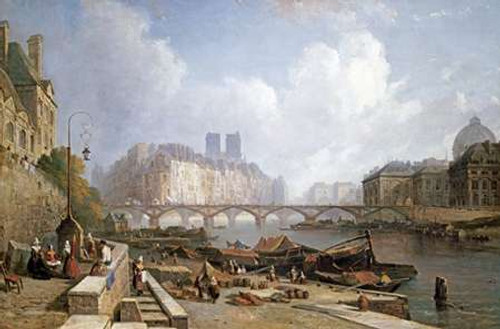 A View of Ile De La Cite, Paris Poster Print by Colet Robert Stanley - Item # VARPDX267335