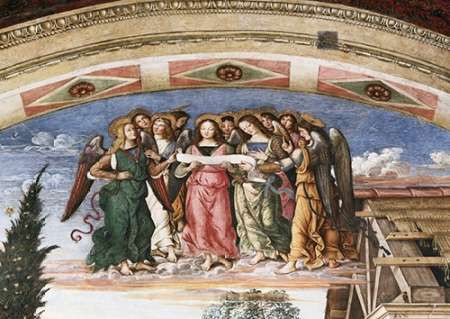 Adoration of The Shepherds - Detail Poster Print by Bernardino Pintoricchio - Item # VARPDX279406