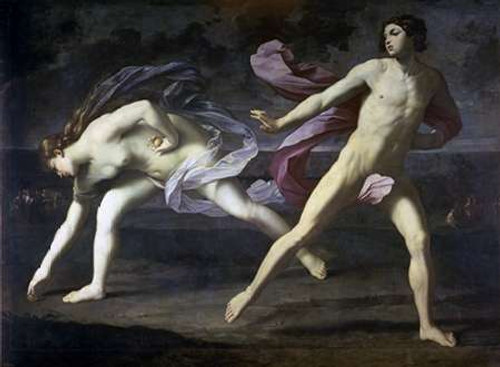 Atalanta and Hippomenes Poster Print by Guido Reni - Item # VARPDX279612