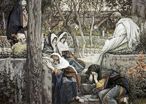 Jesus at Bethany Poster Print by James Tissot - Item # VARPDX282906