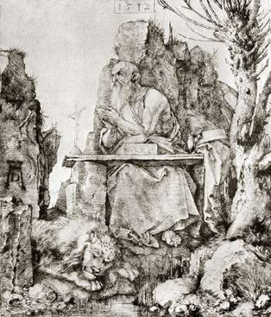 St Jerome At The Willow Tree Poster Print by Albrecht Durer - Item # VARPDX372830