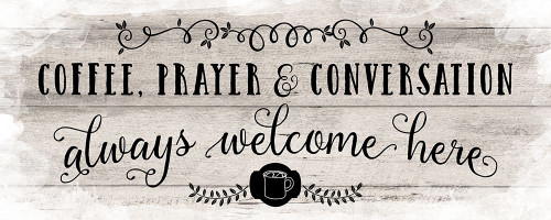Coffee Prayer Poster Print by Amanda Murray - Item # VARPDX17779