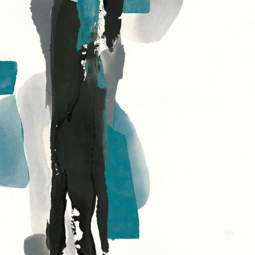 Black and Teal II Poster Print by Chris Paschke - Item # VARPDX34092