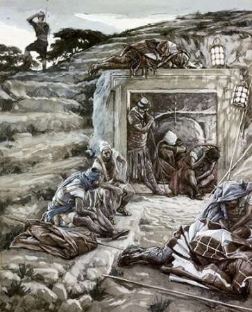 Roman Guards at The Tomb Poster Print by James Tissot - Item # VARPDX280487
