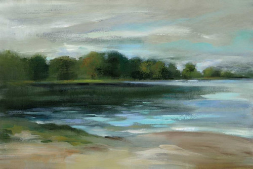 Lake Afternoon Stillness Poster Print by Silvia Vassileva