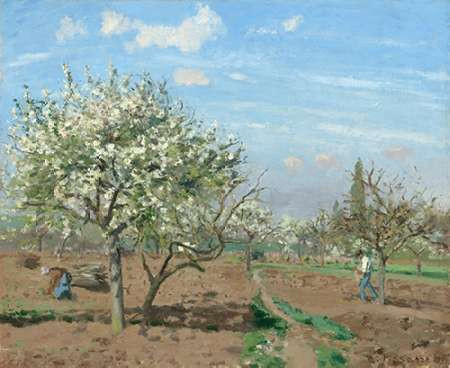 Orchard in Bloom, Louveciennes, 1872 Poster Print by Camille Pissarro - Item # VARPDX459382