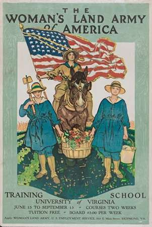 The Womans Land Army of America Poster Print by Herbert Paus - Item # VARPDX467769