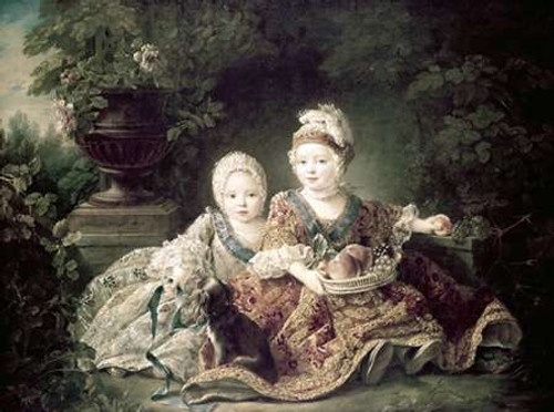 Duc De Berry and Count De Provence As Children Poster Print by Francois Huber Drouais - Item # VARPDX277436
