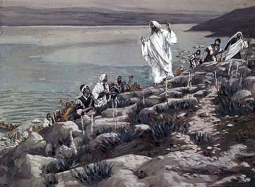 Seek Me Because Ye Eat from the Loaves Poster Print by James Tissot - Item # VARPDX282925