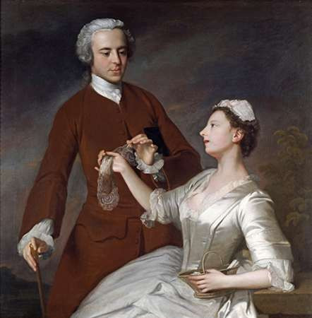 Portrait of Sir Edward and Lady Turner Poster Print by Allan Ramsay - Item # VARPDX265382