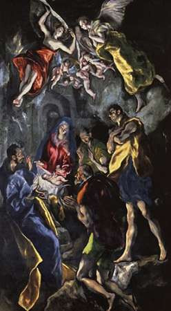 The Adoration Of The Shepherds Poster Print by El Greco - Item # VARPDX372936