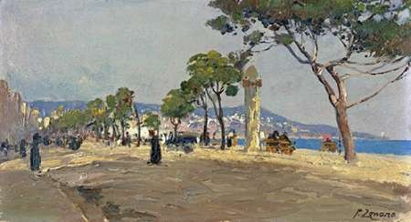 Promenade Des Anglais Poster Print by Fausto Zonaro - Item # VARPDX268693