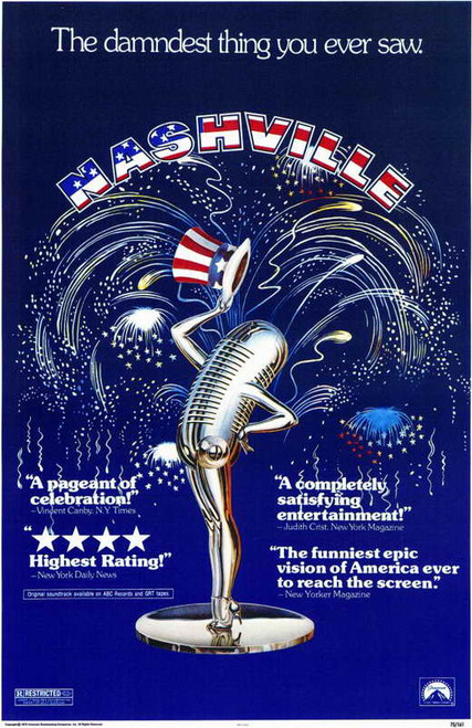 Nashville Movie Poster (11 x 17) - Item # MOVED1413