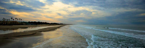 Beach Sky Poster Print by Sally Linden - Item # VARPDXLIN50