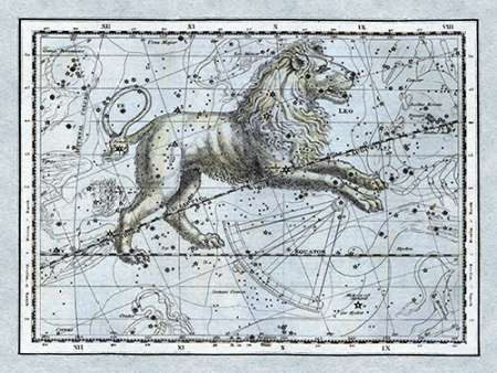 Maps of the Heavens: Leo - The Nemean Lion Poster Print by Alexander Jamieson - Item # VARPDX450155