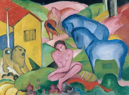 The Dream, 1912 Poster Print by Franz Marc - Item # VARPDX460021