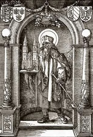 St Sebald In The Niche Poster Print by Albrecht Durer - Item # VARPDX372837