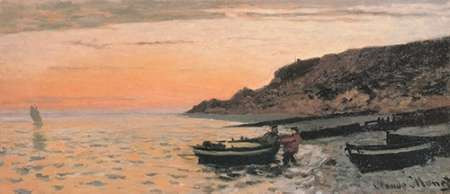 The Beach At Sainte-Adresse 1864 Poster Print by Claude Monet - Item # VARPDX373841