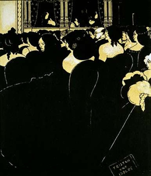 Tristan and Isolde: The Yellow Book Poster Print by Aubrey Beardsley - Item # VARPDX276686 Tristan and Isolde: The Yellow Book Poster Print by Aubrey Beardsley - Item # VARPDX276686