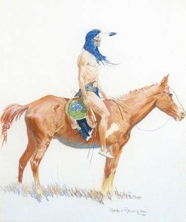 Cheyenne Buck Poster Print by Frederic Remington - Item # VARPDX374084