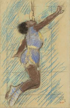 Miss Lala at the Fernando Circus Poster Print by Edgar Degas - Item # VARPDX456199