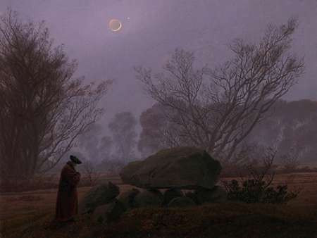 A Walk at Dusk Poster Print by Caspar David Friedrich - Item # VARPDX455055