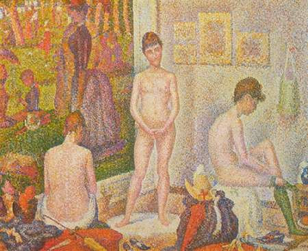 The Models Poster Print by Georges Seurat - Item # VARPDX374411