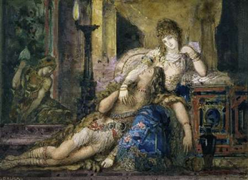 Samson and Delilah Poster Print by Gustave Moreau - Item # VARPDX278780