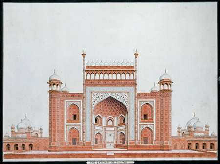 The Gateway of The Taj Poster Print by Agra School - Item # VARPDX264546