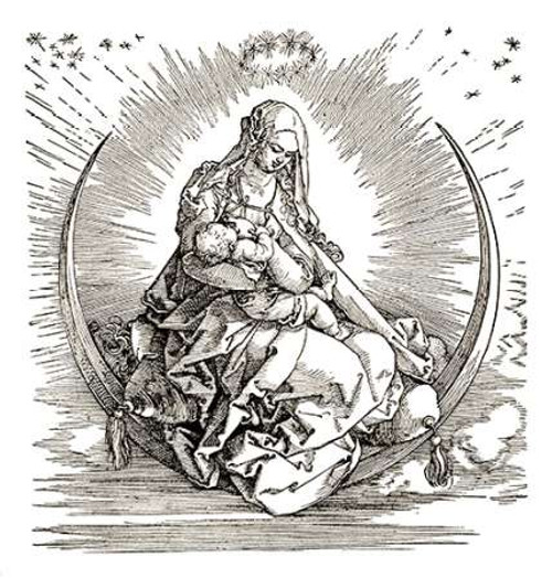 The Virgin In Glory Poster Print by Albrecht Durer - Item # VARPDX372902