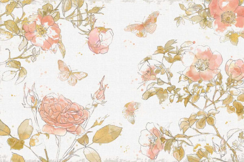 Watery Blooms I Poster Print by Katie Pertiet - Item # VARPDX33448