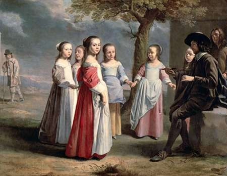 Childrens Dance Poster Print by Antoine Le Nain - Item # VARPDX278207