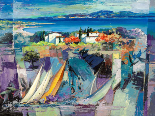 Racconto mediterraneo Poster Print by Frank Krahmer - Item # VARPDX3LR3921