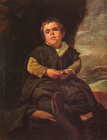 The Dwarf Francisco Lezcano Poster Print by Diego Velazquez - Item # VARPDX374687