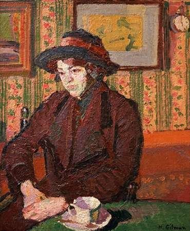 Girl With a Tea Cup Poster Print by Harold Gilman - Item # VARPDX264925
