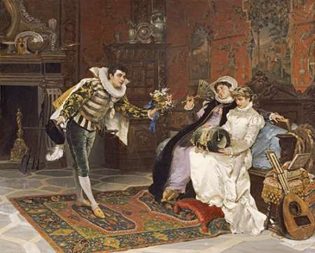 The Suitor Poster Print by Cesare Mariani - Item # VARPDX268283